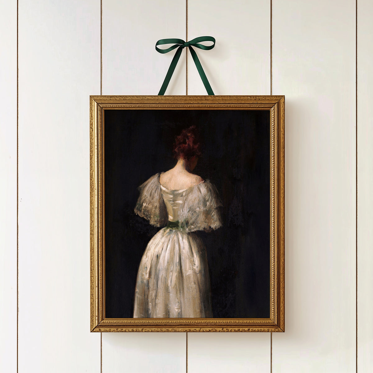 Elegant Vintage Portrait – Fine Art Print for Art Lovers