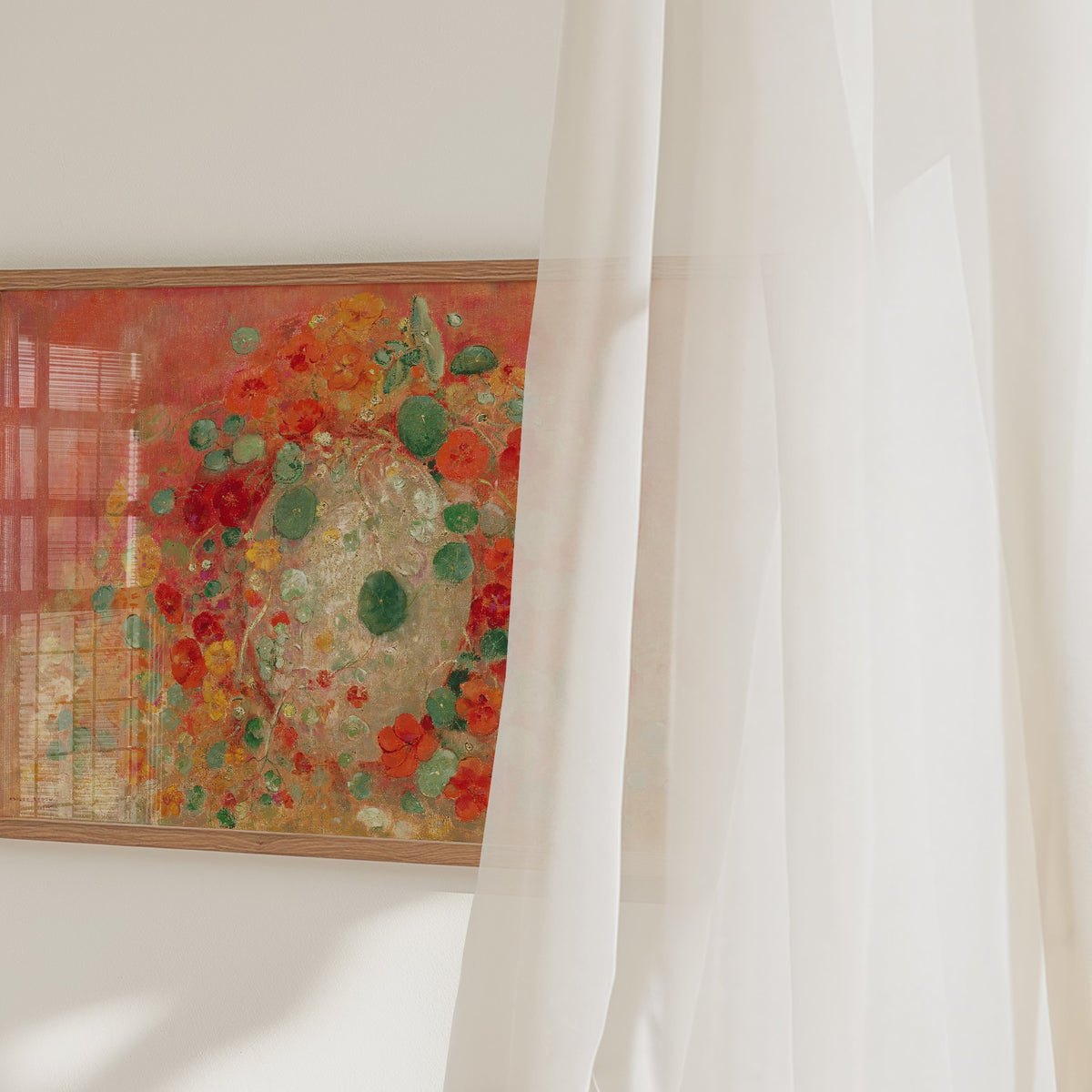 A video of Nasturtiums by Odilon Redon F0056c