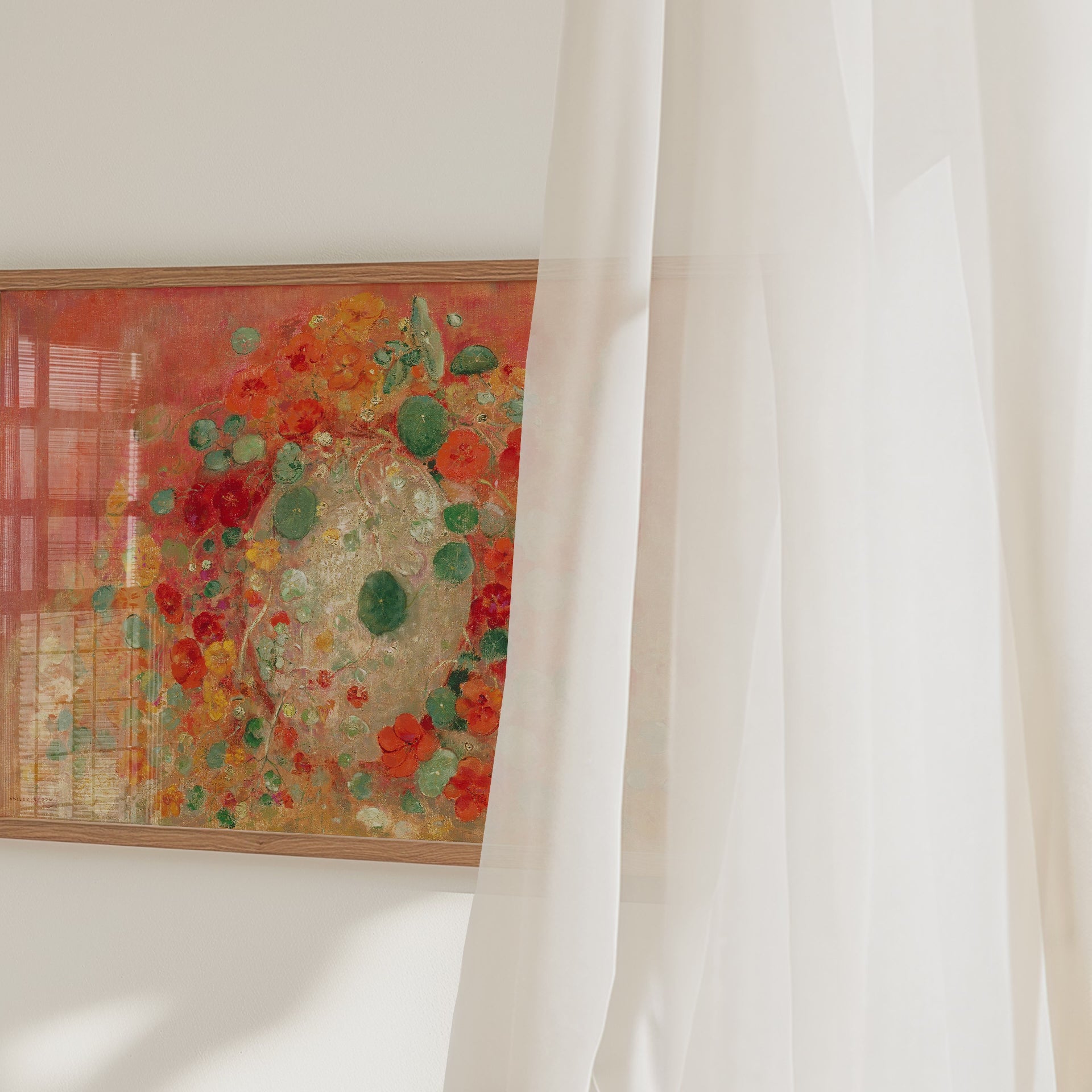 A video of Nasturtiums by Odilon Redon F0056c